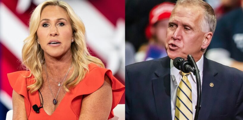 La républicaine Marjorie Taylor Greene a été DUNKÉE par son propre parti et nous ne pouvons pas arrêter de CACKLING