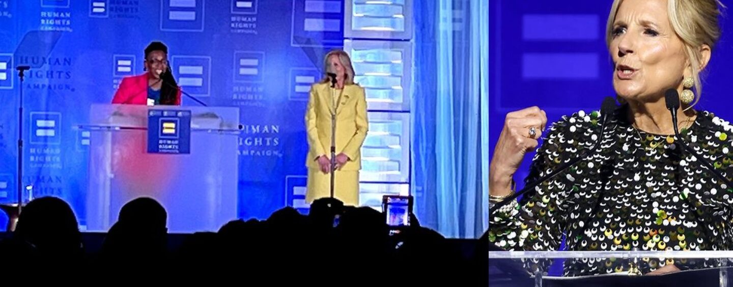 Jill Biden qualifie Donald Trump de « tyran » et de « dangereux pour notre pays » lors d'un événement de la campagne pour les droits de l'homme