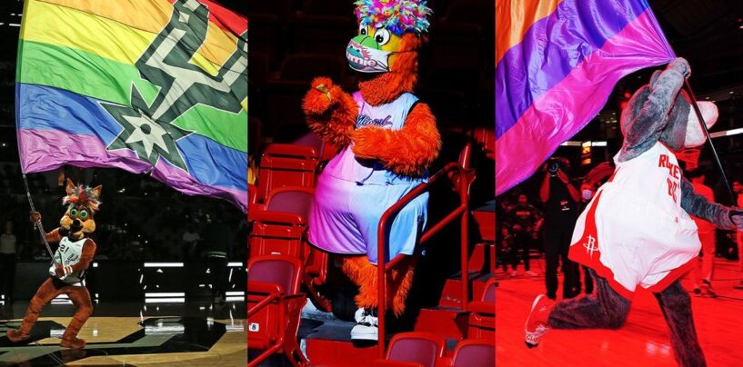 Classement des 10 mascottes les plus gays de la NBA