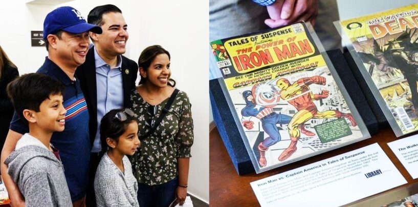 Le législateur gay Robert Garcia a organisé la Journée de la bande dessinée gratuite au Capitole