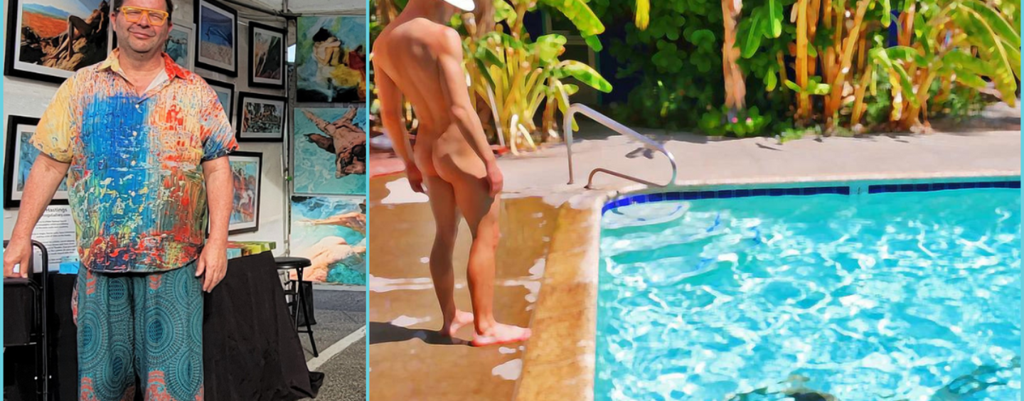 Capturer Hockney, Matisse et la beauté de la nudité masculine avec l'artiste Terry Hastings