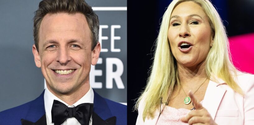 Regardez Marjorie Taylor Greene se faire rôtir par Seth Meyers après que les républicains l'ont huée