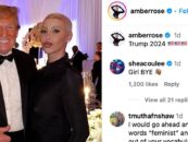 Amber Rose, organisatrice de la « Slut Walk », se détourne du féminisme et soutient Donald Trump