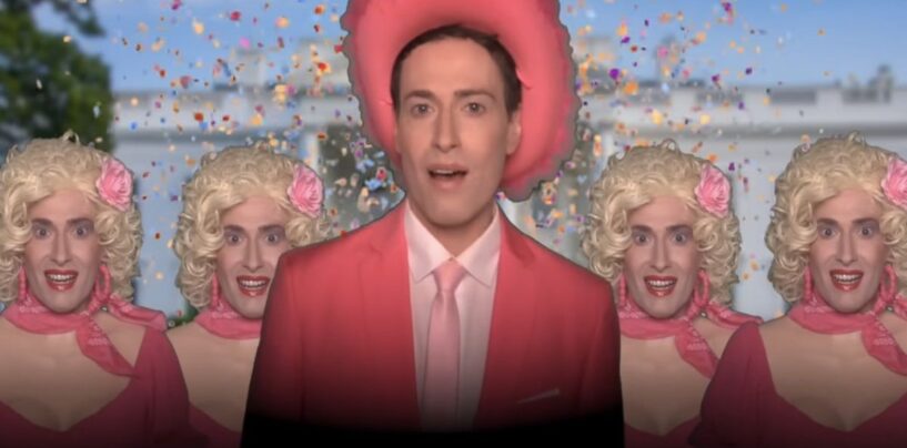 Regardez Randy Rainbow canaliser Dolly Parton pour critiquer Trump dans « Forty-Five! »