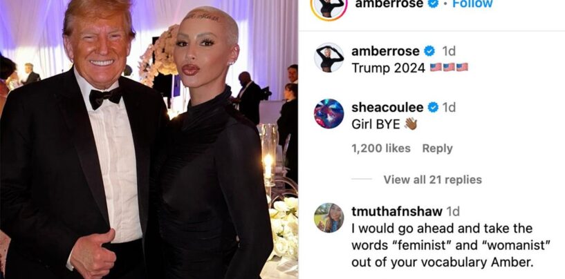 Amber Rose trahit ses fans queer, ses femmes et elle-même en soutenant Donald J. Trump