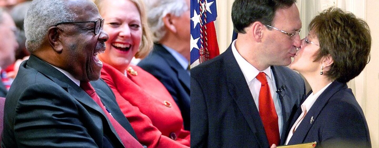 Samuel et 'Mme. Alito' sont les nouveaux Clarence et Ginni Thomas