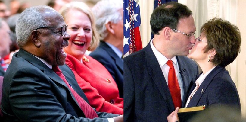 Samuel et 'Mme.  Alito' sont les nouveaux Clarence et Ginni Thomas