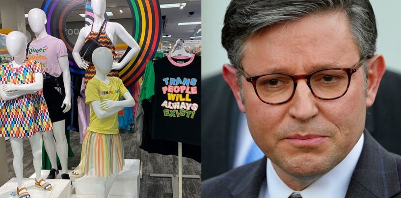 Mike Johnson a soutenu le boycott de Target par la droite sur les produits LGBTQ+