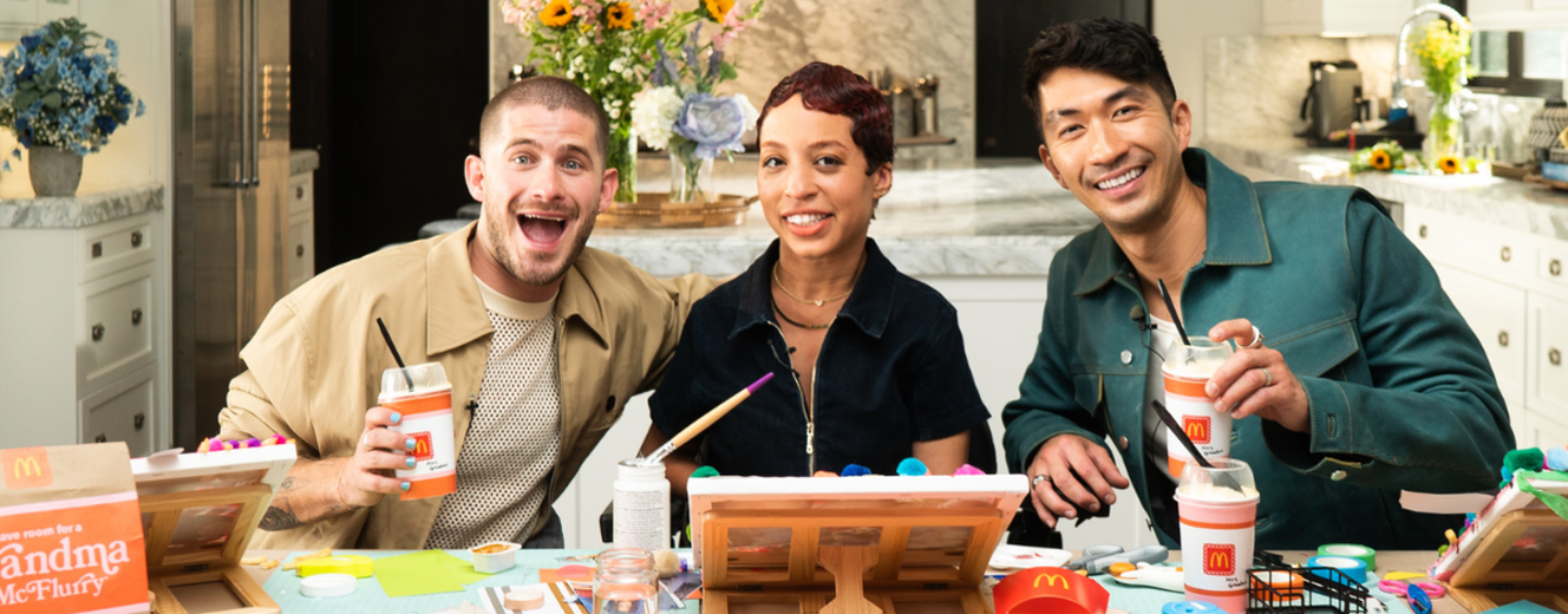 Regard exclusif sur la série « Crafting Connections » d'Out & McDonald's avec Ronnie Woo, Jillian Mercado et Maxwell Poth