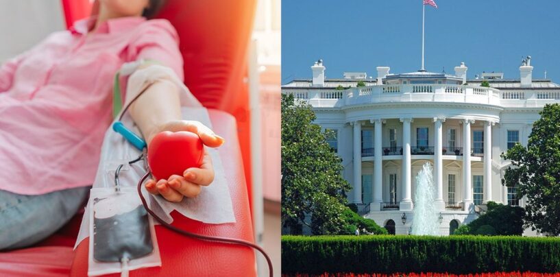 Forte participation à la première collecte de sang du Mois de la fierté LGBTQ à la Maison Blanche