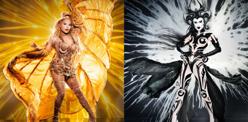 Miss Vanjie et Gottmik révèlent qu'ils avaient l'habitude de « Drag Race and Chill » et nous sommes bâillonnés