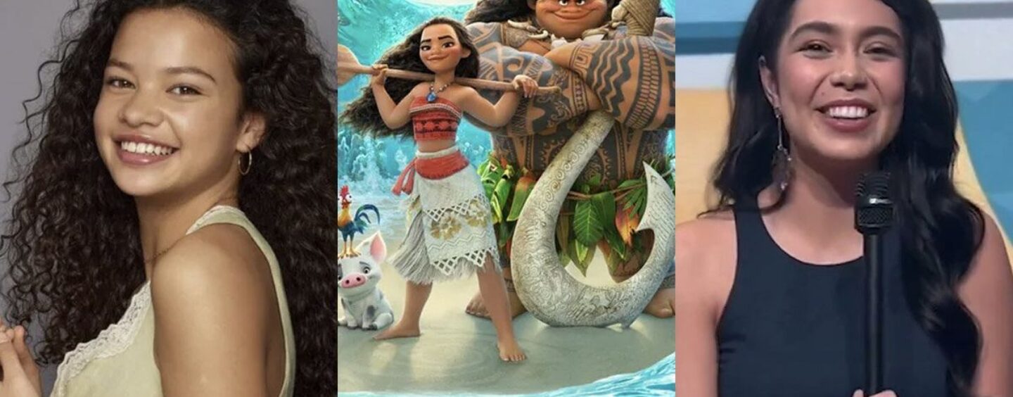 Catherine Laga'aia est le live-action 'Moana' de Disney et la réaction d'Auli'i Cravalho est TOUT