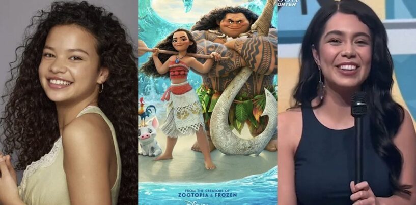 Catherine Laga'aia est le live-action 'Moana' de Disney et la réaction d'Auli'i Cravalho est TOUT