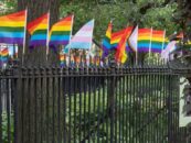 Des drapeaux du mois de la fierté vandalisés près du monument national de Stonewall (police)