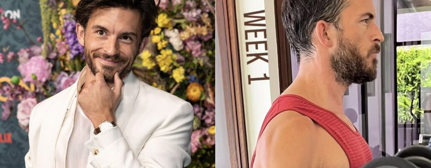 Jonathan Bailey a laissé tomber une photo d'entraînement en sueur et ses bras ont un Twitter gay qui devient FERAL