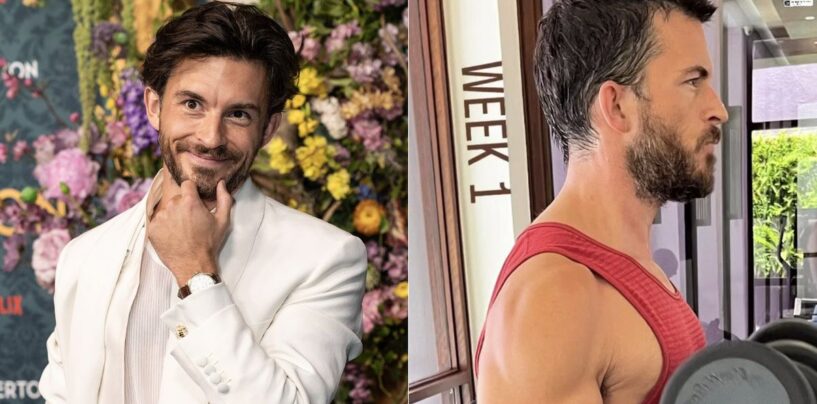 Jonathan Bailey a laissé tomber une photo d'entraînement en sueur et ses bras ont un Twitter gay qui devient FERAL