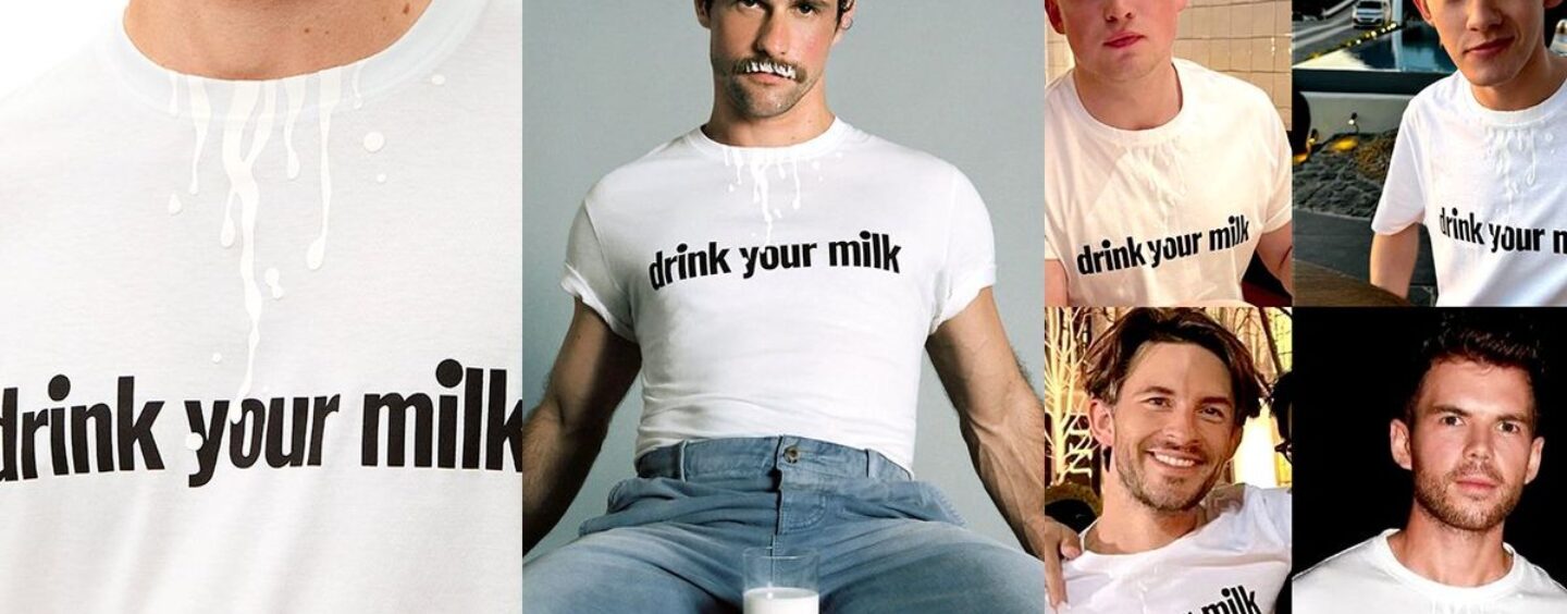 Le t-shirt caritatif « coquin » de Jonathan Bailey vous fera voir le lait sous un tout nouveau jour