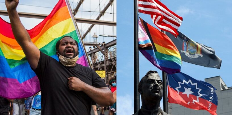 En ce mois de juin et de la fierté, réfléchissons aux luttes étroitement liées pour la liberté et l'égalité.