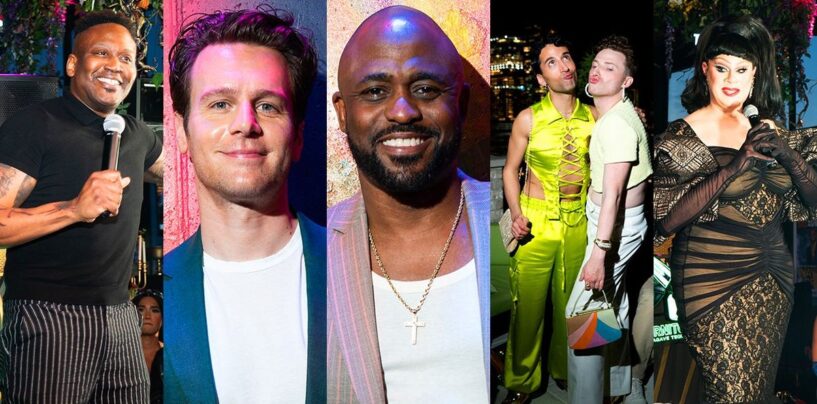 Un rêve d'une nuit d'été alors qu'equalpride célèbre les couvertures de la fierté des magazines Out et My Gay Prides