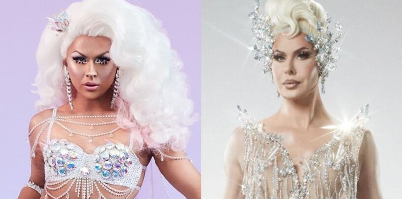 Farrah Moan et Trinity de Drag Race La querelle entre Tuck et Farrah Moan s'intensifie avec des accusations de transphobie