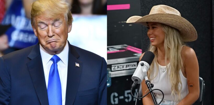 Hawk Tuah Girl réagit lorsqu'on lui demande si elle ferait du « hawk tuah » sur Trump et nous ne pouvons pas nous empêcher de rire