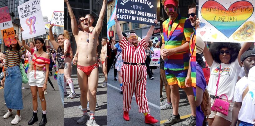 Plus de 40 photos affirmant l'identité queer de la Pride Parade et des marches trans et lesbiennes de Toronto