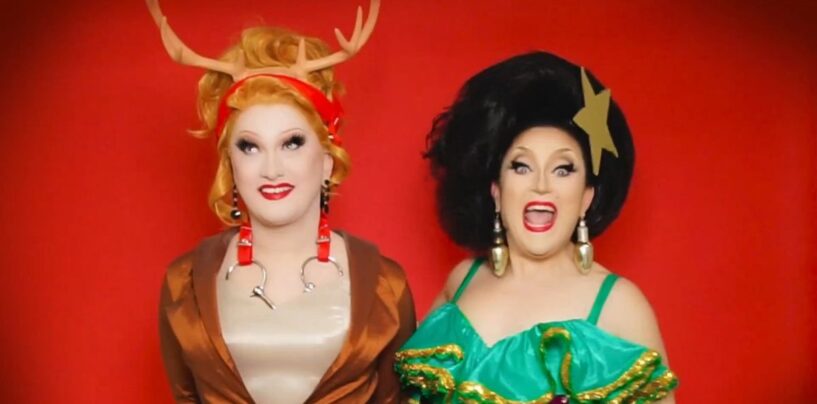Jinkx Monsoon et BenDeLaCreme nous offrent un cadeau en avance en nous présentant leur nouveau spécial vacances