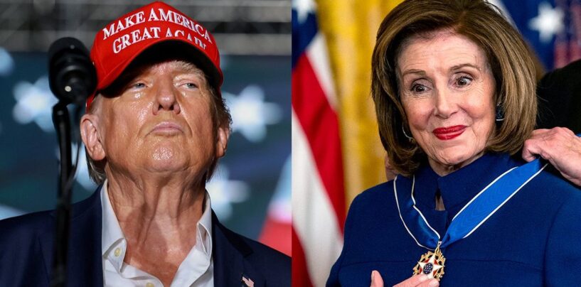 Le fait que Trump défie Nancy Pelosi à débattre est une « projection habituelle de sa propre folie », selon son porte-parole