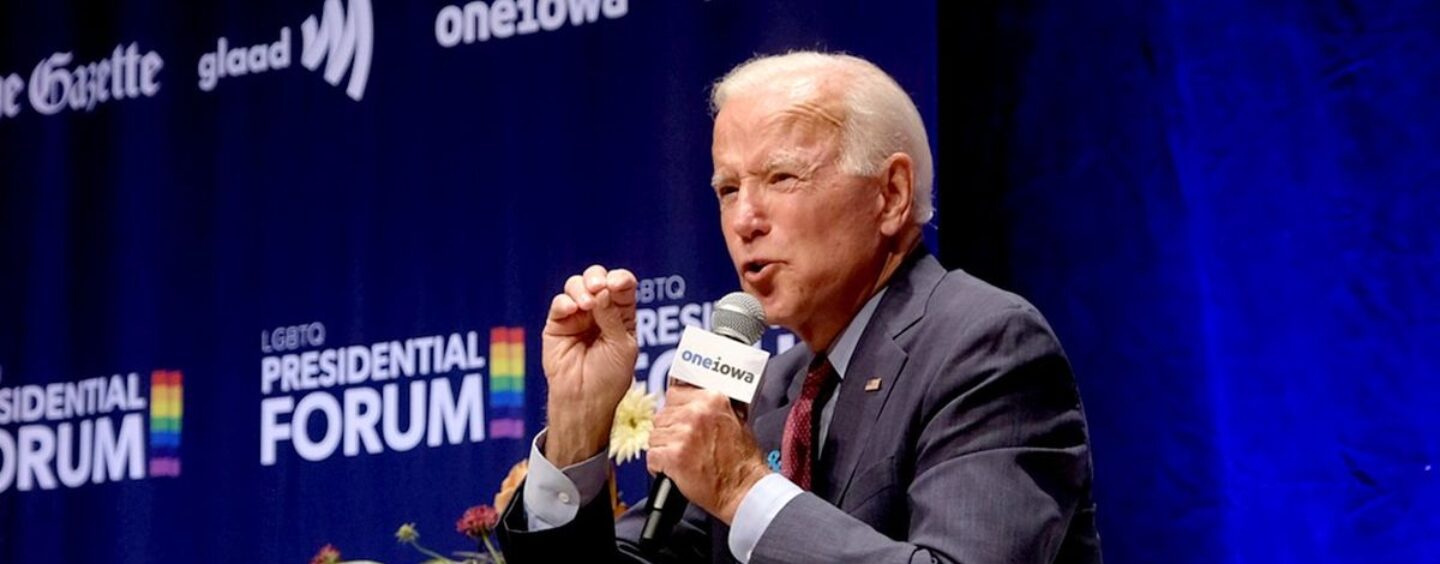 Joe, la communauté LGBTQ+ t'aime et t'apprécie plus que tu ne le sauras jamais