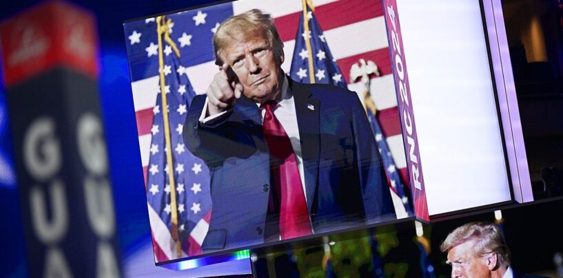 C'est officiel : Donald Trump est à nouveau le candidat républicain à la présidence