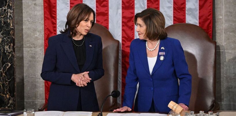 Nancy Pelosi soutient Kamala Harris pour la présidence