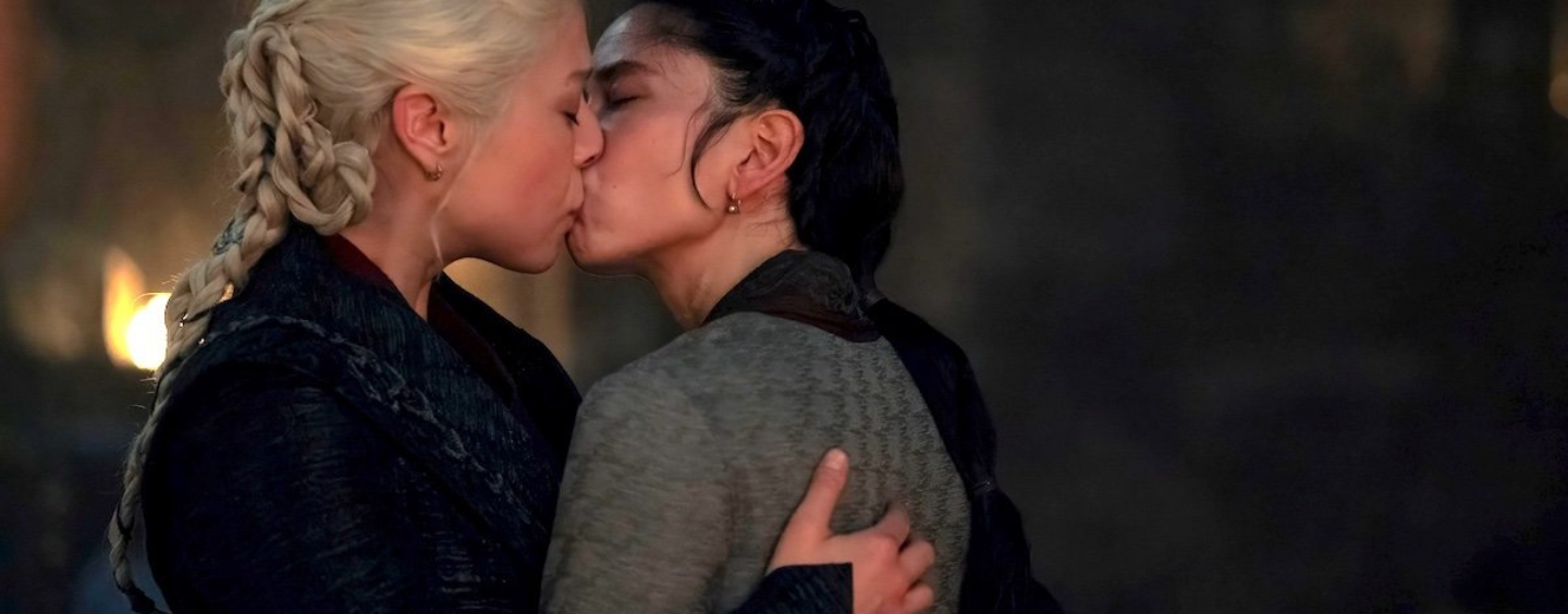 Le baiser lesbien dans « House of the Dragon » met les saphiques en ligne dans une spirale de la mort