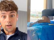 Tom Daley se met à quatre pattes pour tester les nouveaux lits olympiques