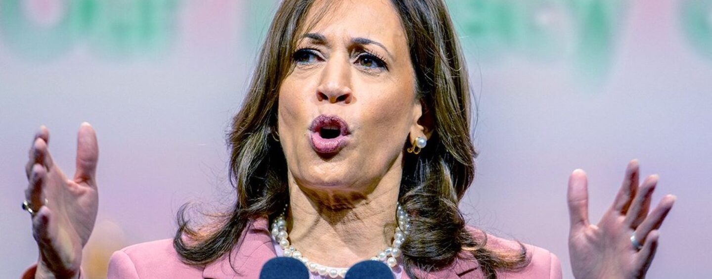Kamala Harris prononce un discours lors d'une convention de l'AKA quelques jours après que des sororités ont fait expulser des centaines d'homosexuels d'un hôtel de Dallas