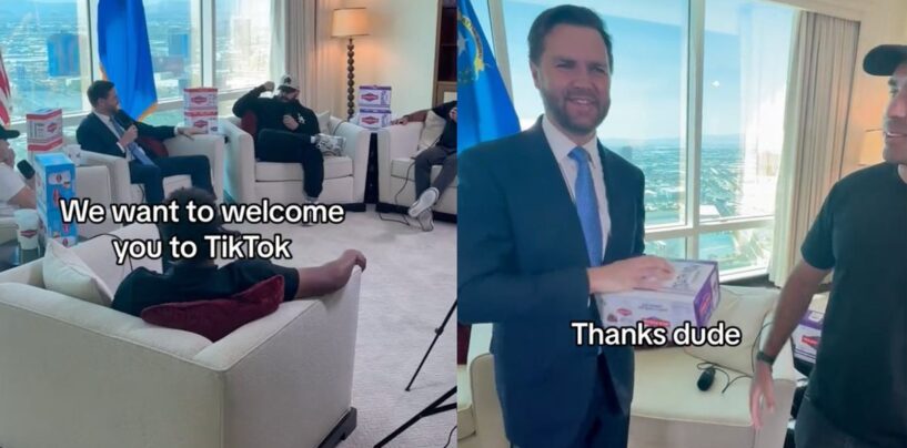 Le premier TikTok de JD Vance est rempli de canapés et Internet le critique pour ça