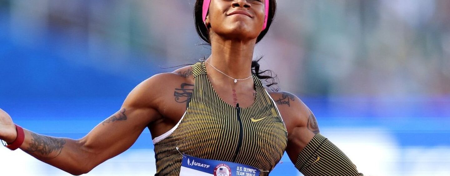 Sha'Carri Richardson partage le bouquet de son mystérieux prétendant avant ses débuts olympiques