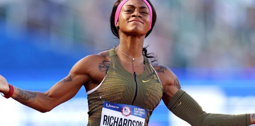 Sha'Carri Richardson partage le bouquet de son mystérieux prétendant avant ses débuts olympiques