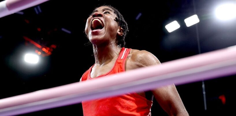 Rencontrez la boxeuse lesbienne qui a remporté la première médaille pour l'équipe olympique des réfugiés