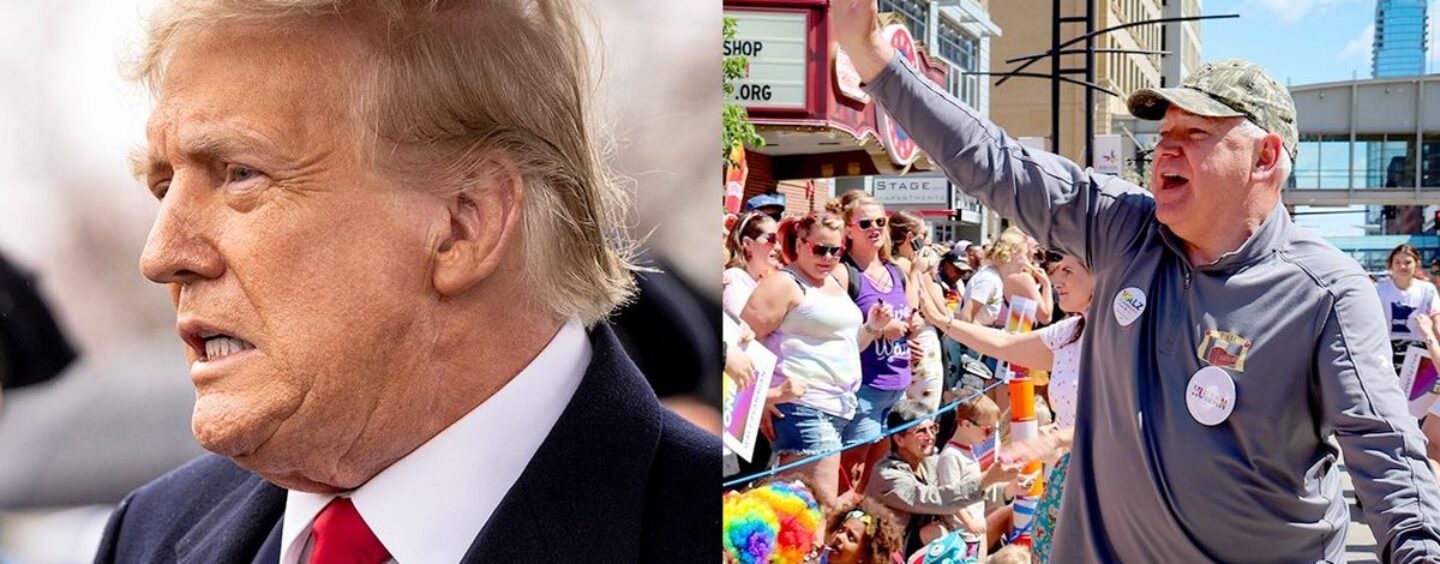 Donald Trump critique le soutien de Tim Walz aux personnes transgenres d'une manière très étrange