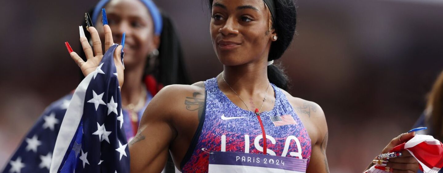 Sha'Carri Richardson devient virale pour avoir défié ses concurrents alors qu'elle remporte l'OR