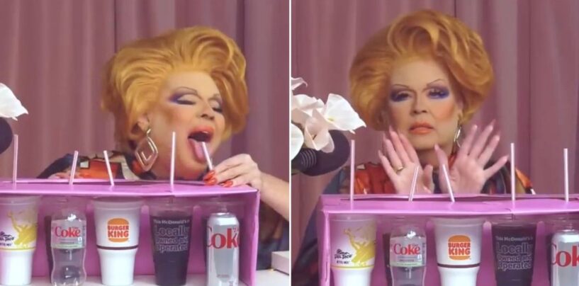 Les compétences d'identification du Diet Coke de Delta Work sont inégalées et scandaleuses, les gays sont GOOPED