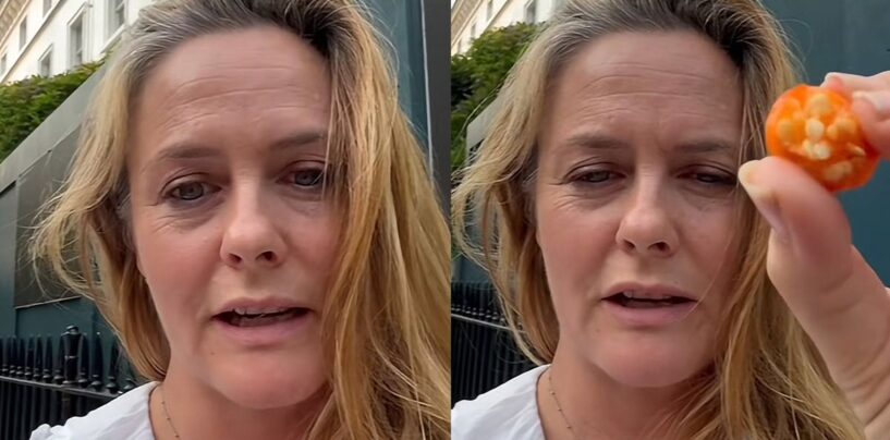 Alicia Silverstone fait croire à Internet qu'elle n'a vraiment aucune idée de ce qu'elle fait après avoir mangé une baie mystérieuse