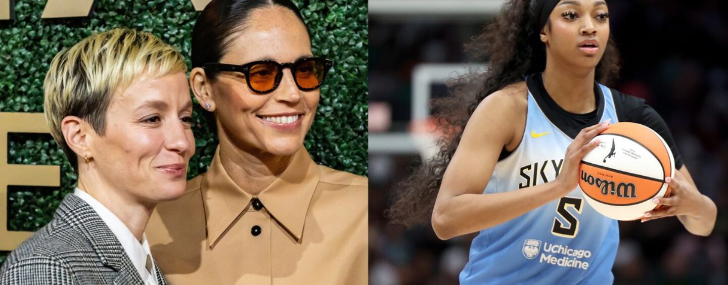 Megan Rapinoe et Sue Bird félicitent Angel Reese, recrue de la WNBA, pour avoir résisté aux intimidateurs en ligne