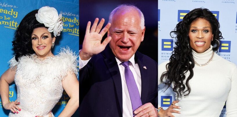 Les icônes drag BenDeLaCreme et Peppermint s'attaquent au DNC, exhortant les gens à ne pas se contenter de regarder mais à agir