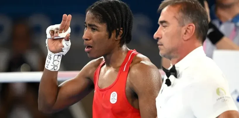 La boxeuse Cindy Ngamba remporte une médaille olympique historique pour l'équipe des réfugiés