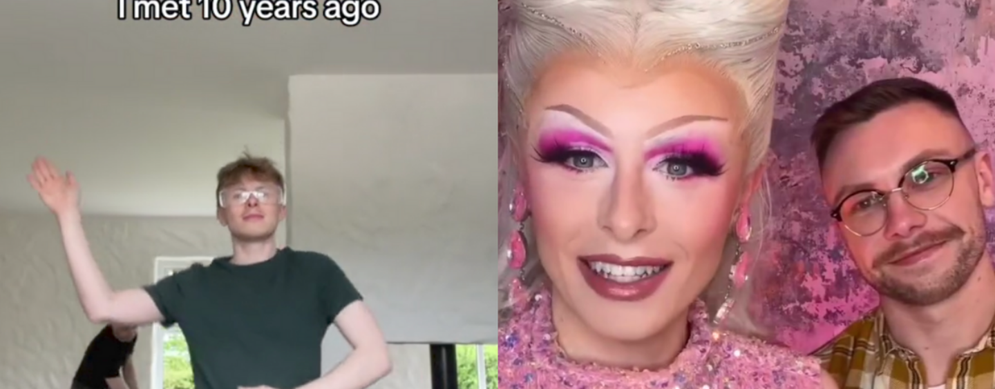 Les 10 moments les plus mignons de la star de « RPDR UK » Blu Hydrangea et de son fiancé au cours de leurs 10 ans de vie commune