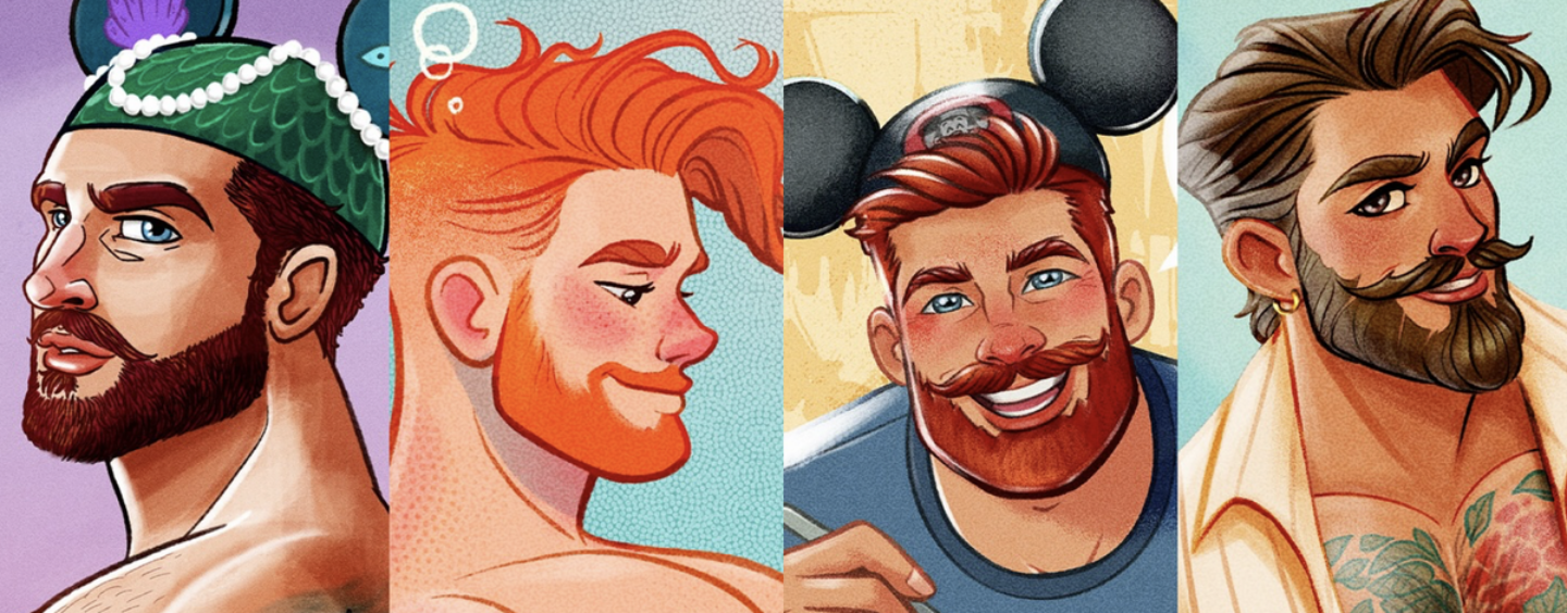 L'artiste Alfredo Roagui donne une touche gay à la magie Disney