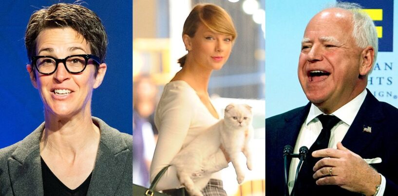 Rachel Maddow a surpris Tim Walz avec le soutien de Taylor Swift et sa réaction était inestimable