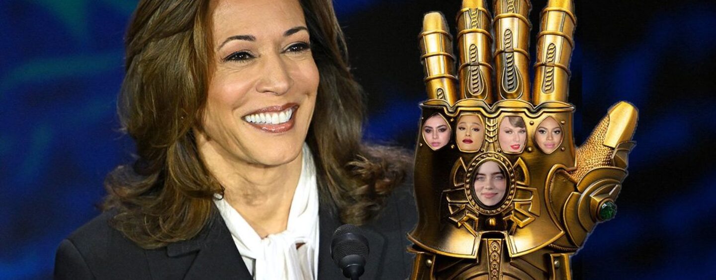 Kamala Harris remporte la cinquième Infinity Stone avec le soutien de Billie Eilish