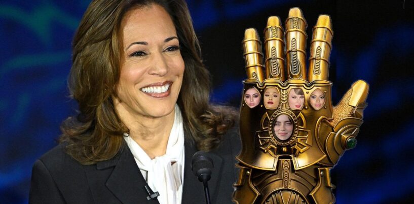Kamala Harris remporte la cinquième Infinity Stone avec le soutien de Billie Eilish